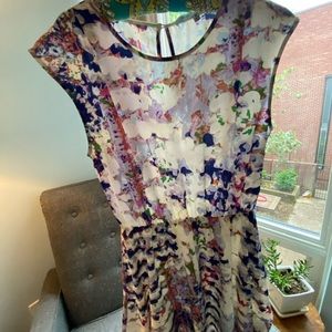 Watercolor Spring Dress (from a Stitch Fix box)